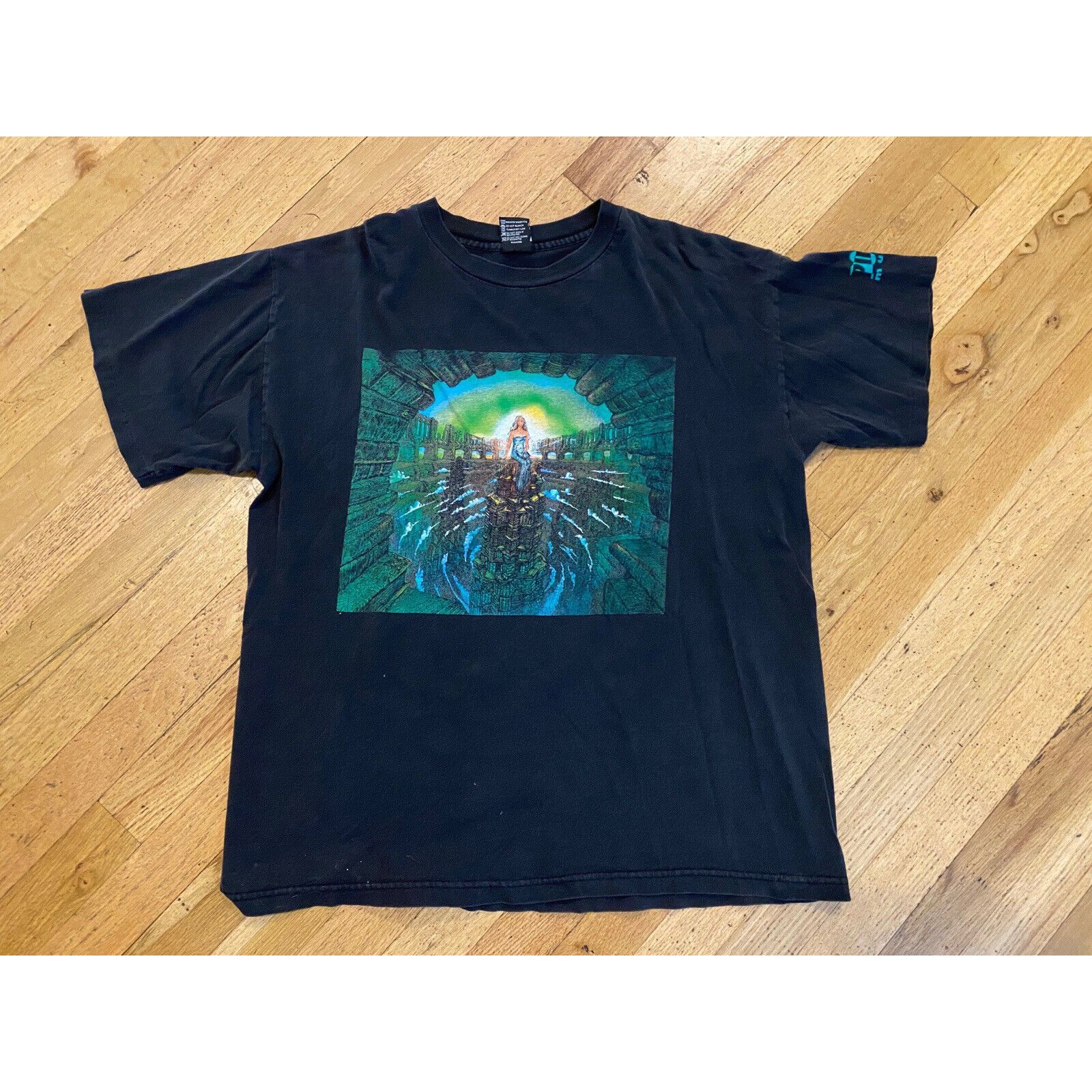 Vintage Single Stitch Led Zeppelin Kashmir Symphonic Polygram Shirt Point Music